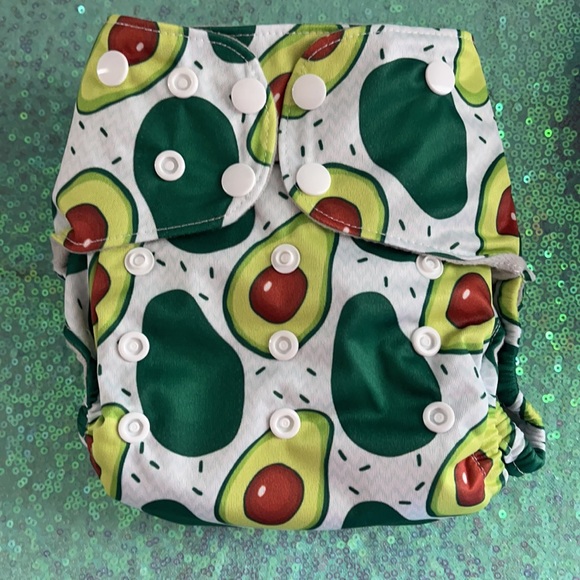 Simple Being Reusable Cloth Diapers- 6 (Foodie) - Picture 3 of 9